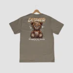 كنزة دب فضي غامق شخصي